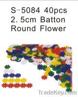 Sell 2.5CM 5COLOR  Batton Round Flower