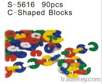 Sell 90 PCS 5 COLOR  C-SHAPED BLOCKS