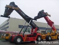 Sell Sany 45 tons super container reach stacker