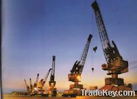 Sell 40 tons jib crane andt 35 tons tyre crane