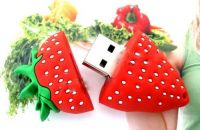 strawberry house USB Flash disk high quality 100% factory