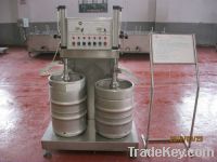 Sell Keg filling machine with single , double heads for brewery