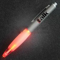 Sell logo led flashing pen, led promotion pen, led pen