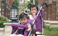2014 Baby tandem twin stroller with EN1888