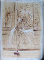 Pencil Sketches of ballet