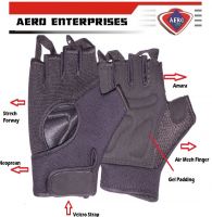 Bike half finger Gloves