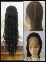 Sell 100% hand made full lace wigs
