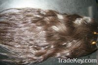 Sell natural virgin Remy hair weave in natural light brown