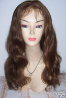 Sell top quality Indian hair full lace wigs