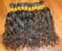 Top quality kinky curl hair bulk