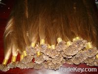 Top quality flat tip hair extension