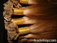 Wholesale top quality flat tip keratin hair extension