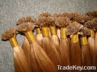 Cheap price wholesale flat tip remy hair extension