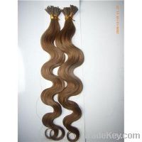 Hottest selling body wave Indian Remy I tip hair extension