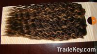 Hottest selling in 2012 wave synthetic hair weaves