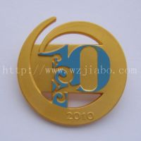 metal lapel pin