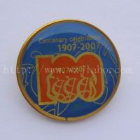 metal pin badge