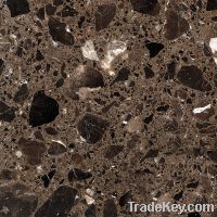 Sell Brown Artificial marble Tiles Slabs