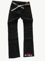 Sell belted women denim jeans