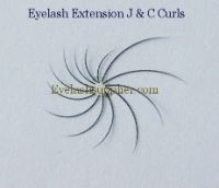 Sell eyelash extensions all curls