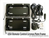 Sell USA remote control license plate frame