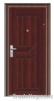 Sell steel security door with powder coating