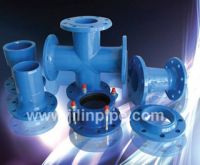 Ductile iron flanged pipe fittings