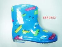 Sell beautiful children PVC rain boot