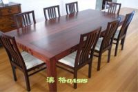 Sell shanghai solid oak dining furniture set