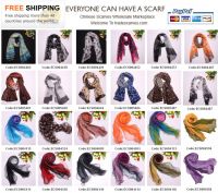 Free shipping - Silk scarves wholesale - Scarf Supplier