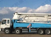 Sell concrete pump truck with boom frame