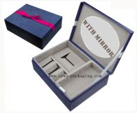 Foldable Paper Box with Mirror