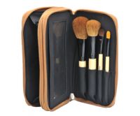 4PCS Makeup Brush Set With Black Cosmetic Bag (8511451616)