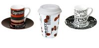 Porcelain coffee Mugs, cups, tea cups