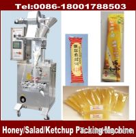 sell automatic small sachet honey /ketchup/shampoo packing machine
