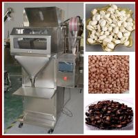 sell semi-automatic granule filling packing machine for nuts, beans, peanuts, dried fruits
