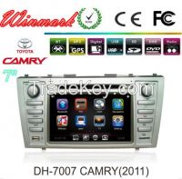 DH7007 hd touch screen auto accessories car multimedia with radio dvd player with gps navigation for Toyota Camry 2007-2011