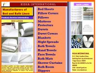 Risha International - Hotel Linen, Bed Linen, Bath linen, F&B Linen,