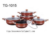 Aluminium cookware sets, casserole