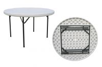 4-foot banquet round table