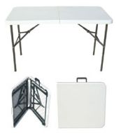 4-foot fold-in-half  table