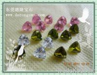 Sell Cubic Zirconia Stones_Fat Triangle Shape
