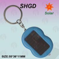 Sell led solar torch , promotion gift , solarkeychain