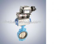 pneumatic butterfly valve with positioner