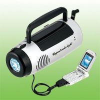 Sell led flashlight with function of generator