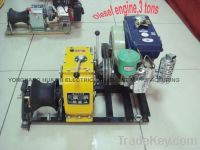 Sell 3 tons Diesel Engine Powered Winch HJM-3C