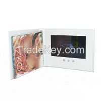 New up-market 10.1 inch tft lcd video brochure for company promotion