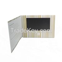 7 Inch TFT LCD Color Screen Promotional Video Brochures