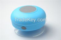 hot sale suck type bathroom vatop waterproof bluetooth speaker, fashion color bluetooth waterproof speaker