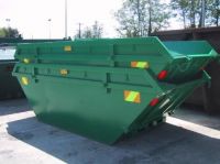 Sell steel garbage container, trash bin